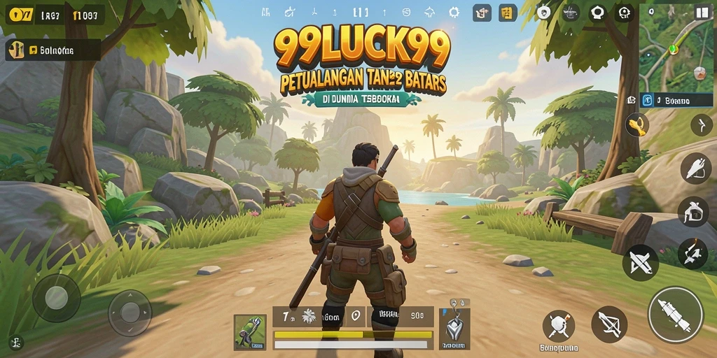 Tampilan screenshot gameplay Open World yang menakjubkan dari 99LUCK99.