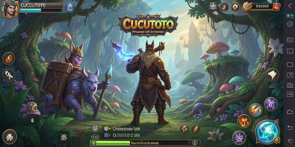 Tampilan screenshot dari gameplay CUCUTOTO yang menarik perhatian.