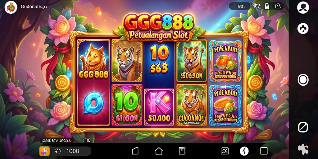 Tampilan gameplay GGG888 yang seru dan menghibur.