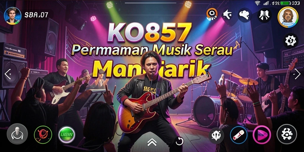 Tampilan gameplay KO857 yang seru dan interaktif.