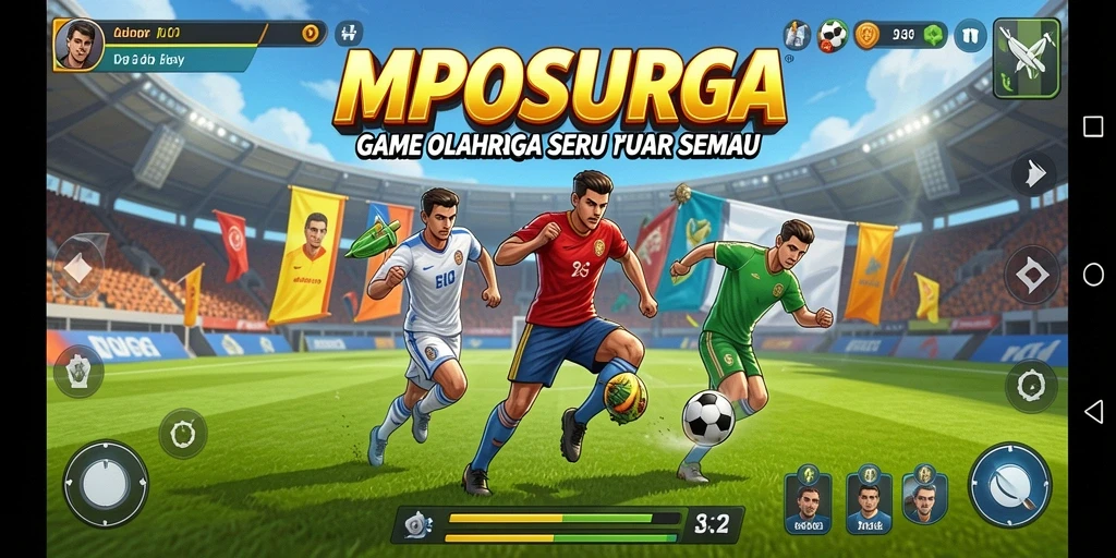 Tampilan gameplay seru dan menantang di MPOSURGA.