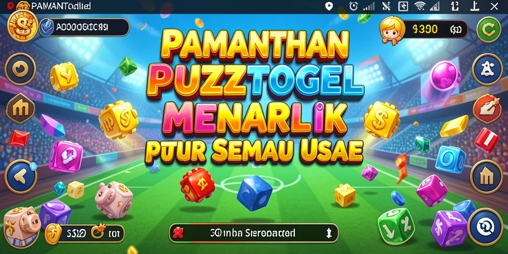 Tampilan gameplay PAMANTOGEL yang menarik dan menantang.