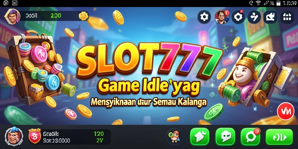 Tampilan gameplay SLOT777 yang seru dan memikat.